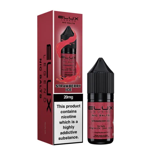 Elux E-Liquid Strawberry Ice 20mg