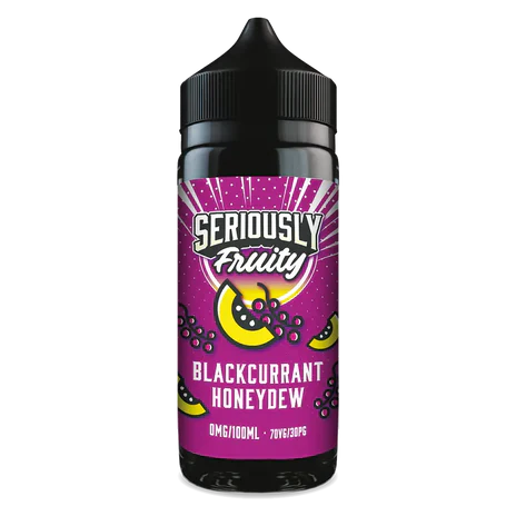 Seriously Shortfill - Blackcurrant Honeydew - 100ml Vape Shop Derby