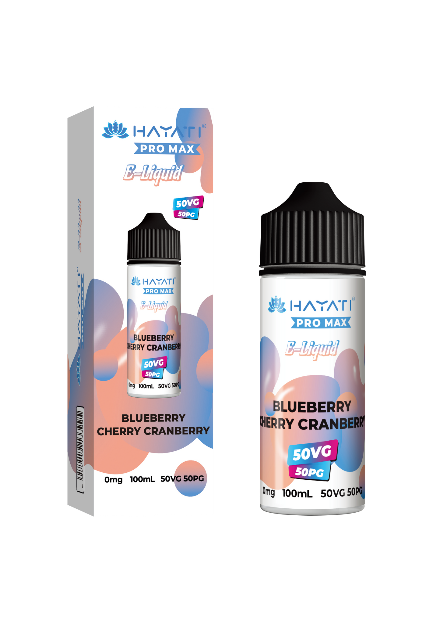 Hayati 50/50 E-Liquid - Blueberry Cherry Cranberry Vape Shop Derby
