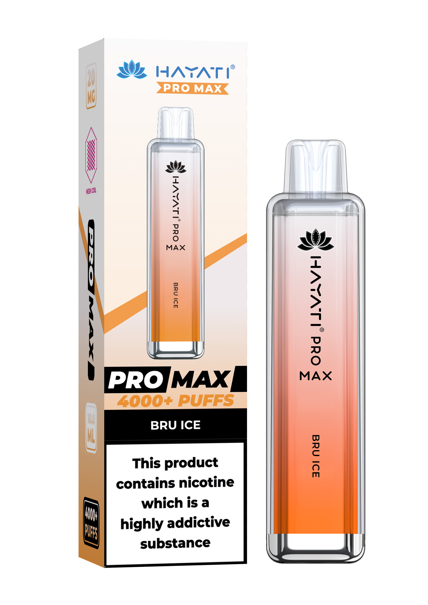 Hayati Pro Max - Bru Ice Vape Shop Derby