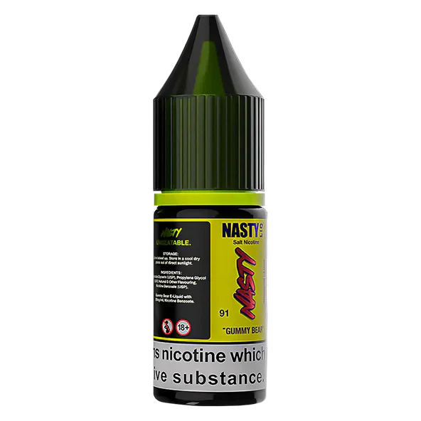 Nasty E-Liquid - Gummy Bear - 10mg Vape Shop Derby