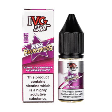 IVG E-Liquid - Sour Raspberry Pomegranate - 20mg Vape Shop Derby