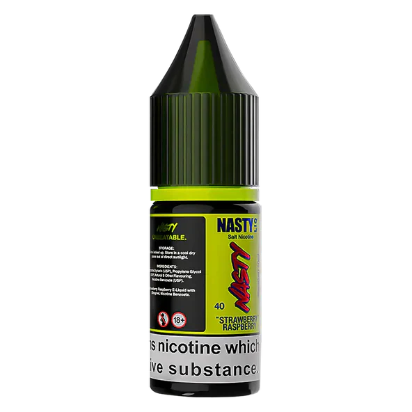Nasty E-Liquid - Strawberry Raspberry - 10mg Vape Shop Derby