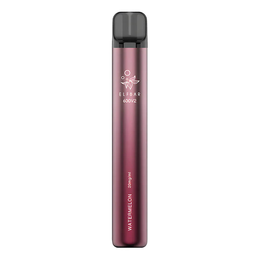 ELFBAR V2 600 Disposable Vape - Watermelon Vape Shop Derby