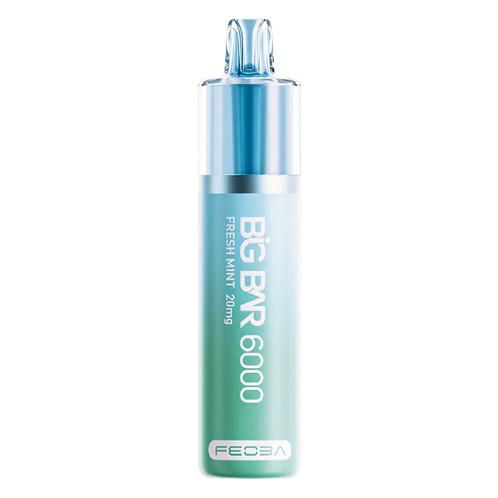 Big Bar 6000 Puffs - Fresh Mint Vape Shop Derby
