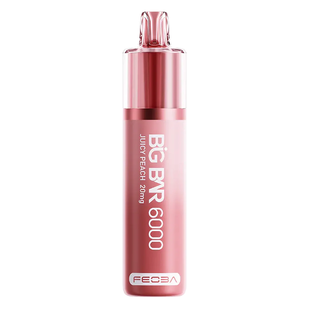 Big Bar 6000 Puffs - Juicy Peach Vape Shop Derby