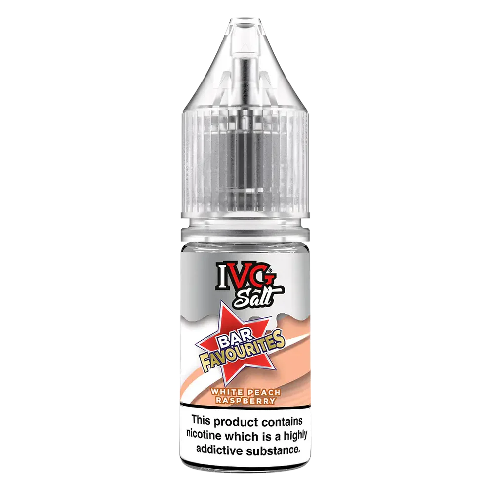 IVG Nic Salt - White Peach Raspberry 10mg Vape Shop Derby