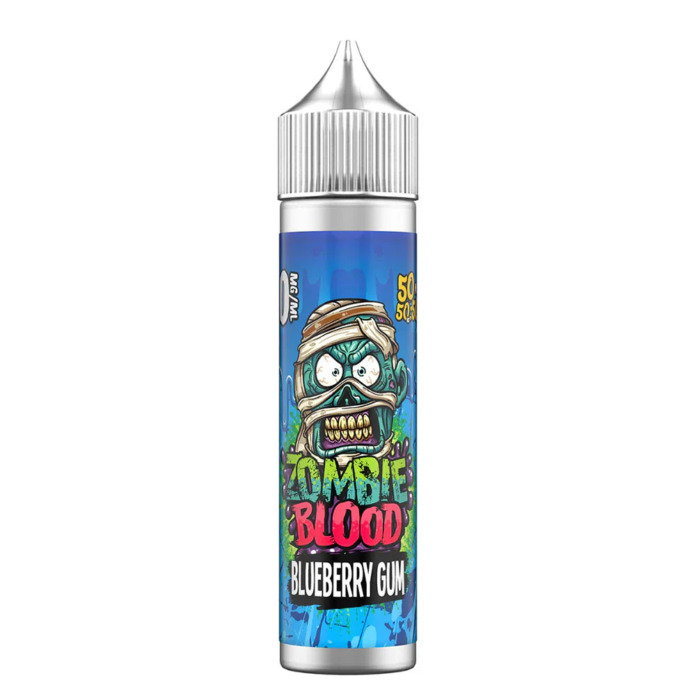 Zombie Blood Shortfill - Blueberry Gum - 50ml Vape Shop Derby