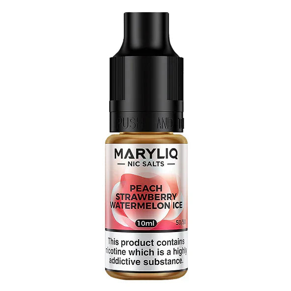 Maryliq E-Liquid - Peach Strawberry Watermelon Ice - 20mg Vape Shop Derby
