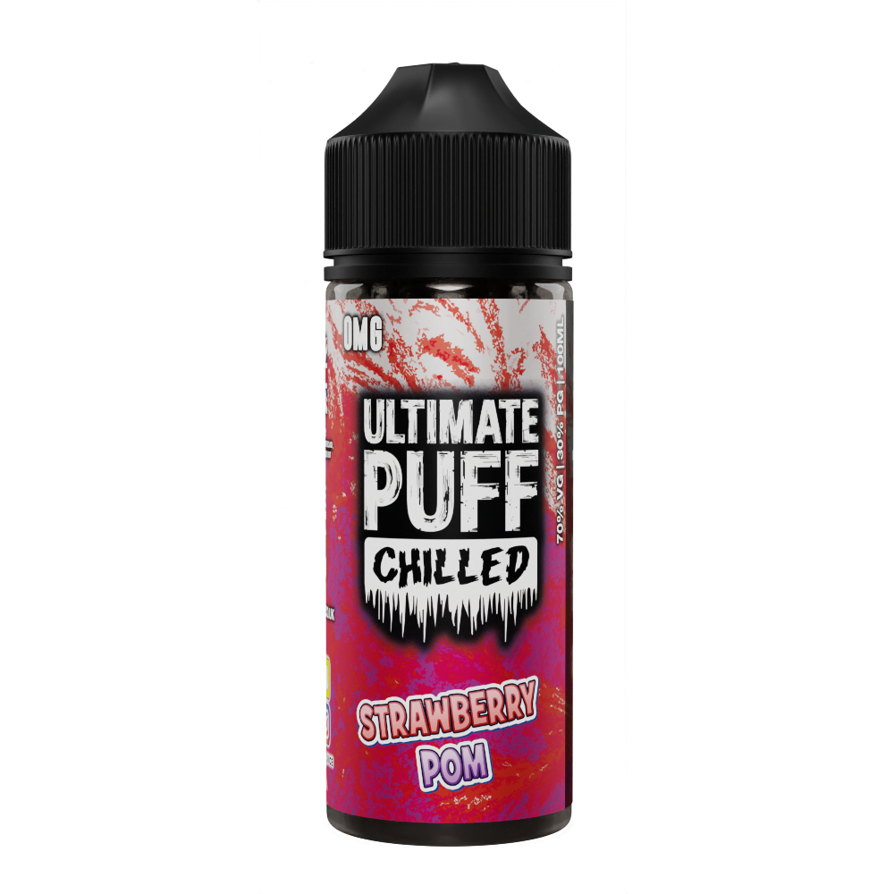 Strawberry Pom Chilled UP 100ml Vape Shop Derby