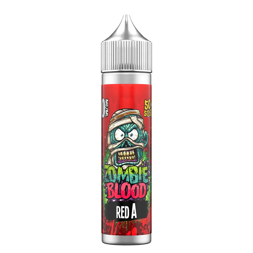 Zombie Blood Shortfill - Red A - 50ml Vape Shop Derby