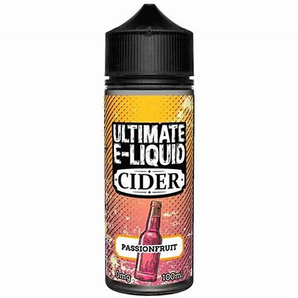 Passionfruit cider Vape Shop Derby