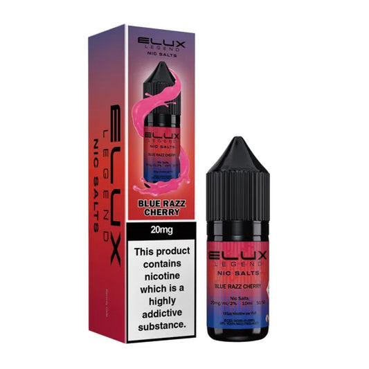 Elux E-Liquid Blue Razz Cherry 20mg