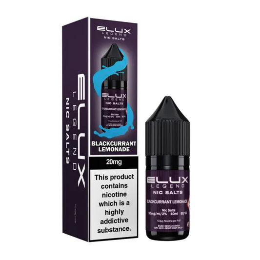 Elux E-Liquid Blackcurrant Lemonade 10mg