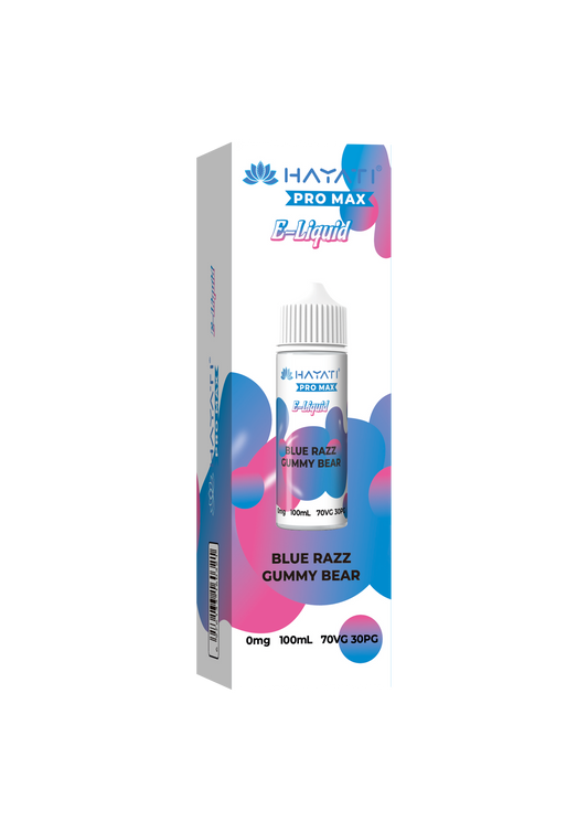 Hayati Shortfill - Blue Razz Gummy Bears - 100ml Vape Shop Derby