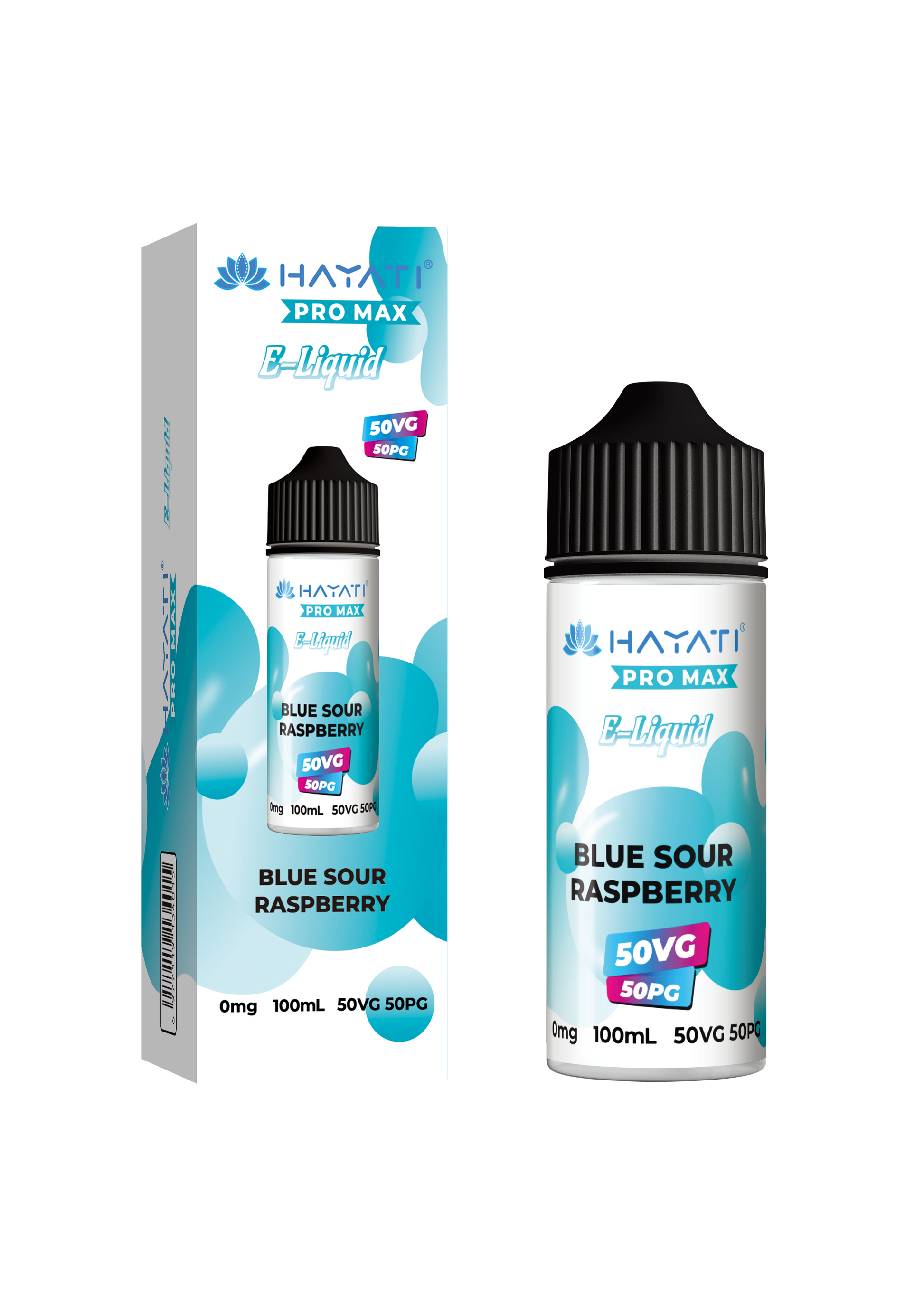 Hayati 50/50 E-Liquid - Blue Sour Raspberry Vape Shop Derby