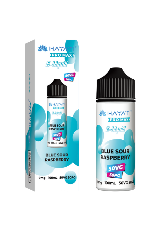 Hayati 50/50 E-Liquid - Blue Sour Raspberry Vape Shop Derby