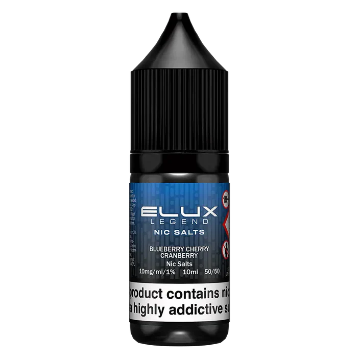 Elux E-Liquid - Blueberry Cherry Cranberry - 10mg Vape Shop Derby