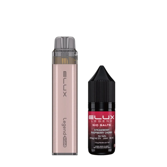 Elux Elux Legend Prime 5000 Disposable Vape Kit  - Strawberry Raspberry Cherry Vape Shop Derby