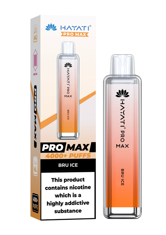 Hayati Pro Max - Bru Ice Vape Shop Derby