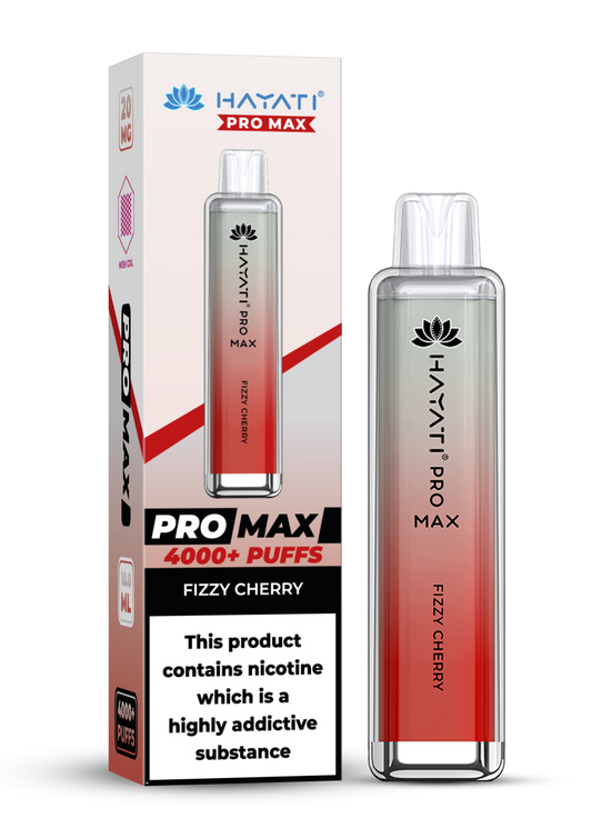 Hayati Pro Max - Fizzy Cherry Vape Shop Derby