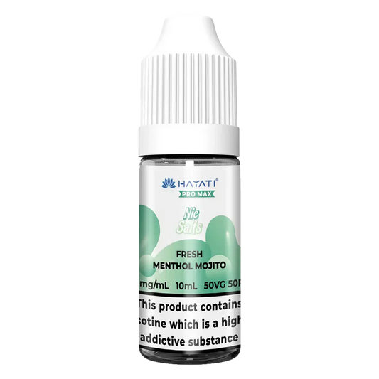 Hayati Nic Salt - Fresh Menthol Mojito 10mg Vape Shop Derby