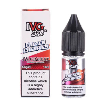 IVG E-Liquid - Frozen Cherries - 10mg Vape Shop Derby