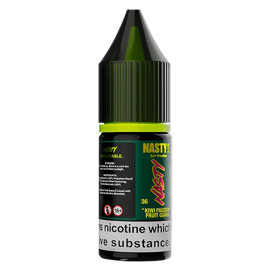 Nasty E-Liquid - Kiwi Passion Guava - 10mg Vape Shop Derby