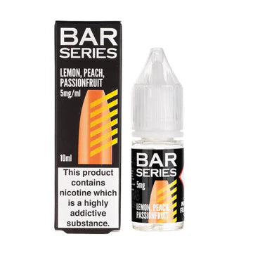 Bar Series E-Liquid - Lemon Peach Passion Fruit 5mg Vape Shop Derby