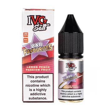 IVG E-Liquid - Lemon Peach Passion - 20mg Vape Shop Derby