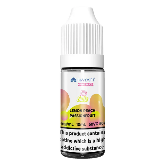 Hayati Nic Salt - Lemon Peach Passionfruit 10mg Vape Shop Derby
