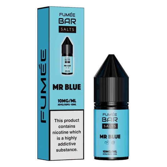 Fumee Bar Salt - Mr Blue 10mg Vape Shop Derby