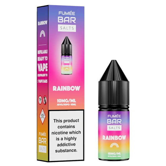 Fumee Bar Salt - Rainbow 10mg Vape Shop Derby