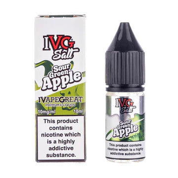 IVG E-Liquid - Sour Green Apple - 20mg Vape Shop Derby