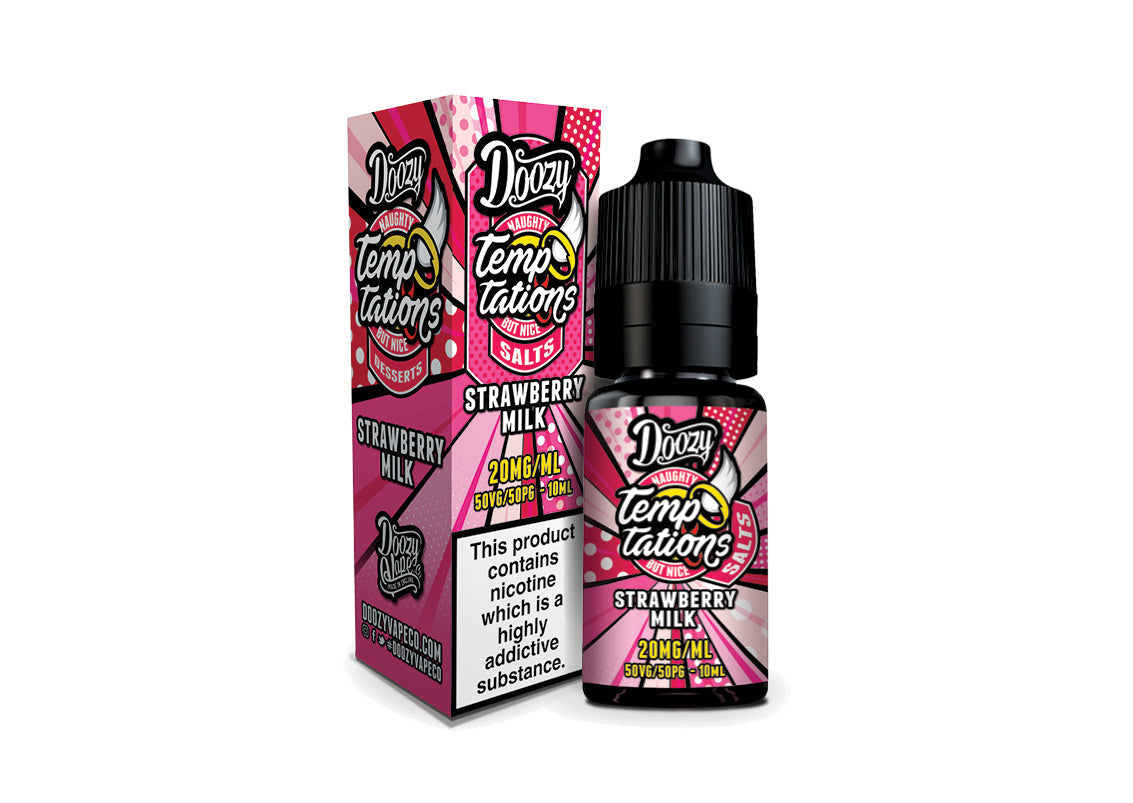 Doozy E-Liquid - Strawberry Milk - 10mg Vape Shop Derby