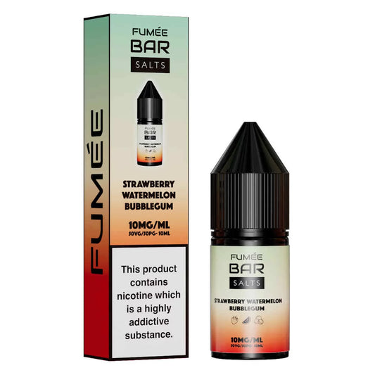 Fumee Bar Salt - Strawberry watermelon bubblegum 20mg Vape Shop Derby