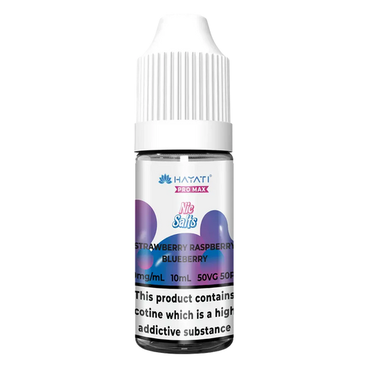 Hayati Nic Salt - Strawberry Raspberry Blueberry 10mg Vape Shop Derby
