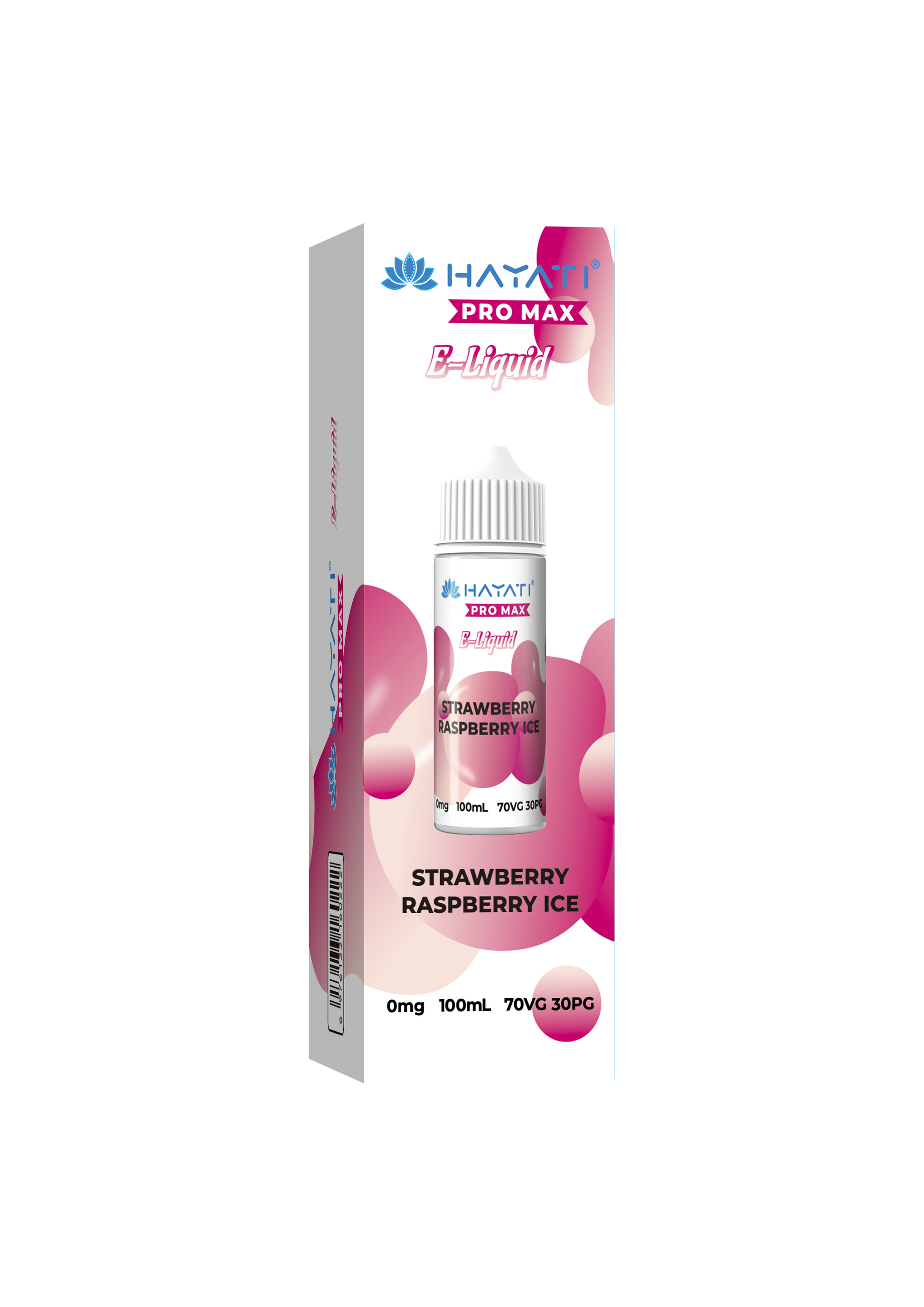 Hayati Shortfill - Strawberry Raspberry Ice - 100ml Vape Shop Derby