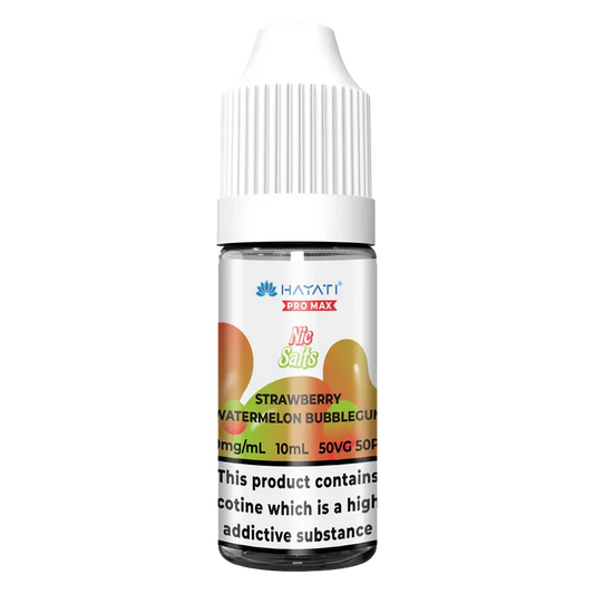 Hayati Nic Salt - Strawberry Watermelon Bubblegum 10mg Vape Shop Derby