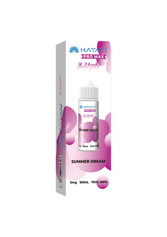 Hayati Shortfill - Summer Dream - 100ml Vape Shop Derby