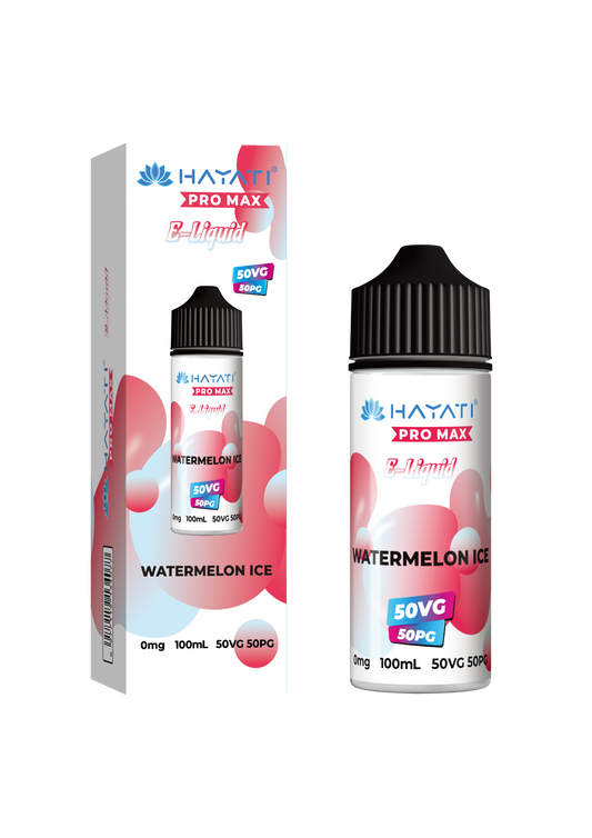 Hayati 50/50 E-Liquid - Watermelon Lemon Burst Vape Shop Derby