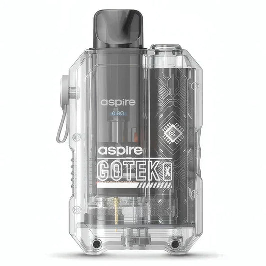 OXVA Gotek X Kit (Transparent White) Vape Shop Derby