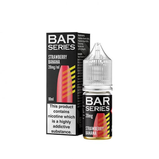 Bar Series E-Liquid - Strawberry Banana 5mg Vape Shop Derby