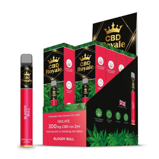 CBD Royale - Bloody Bull 3000mg E-Liquid Vape Shop Derby