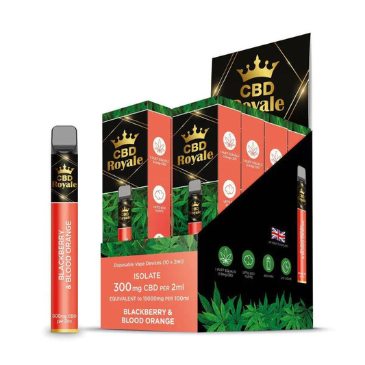 CBD Royale - Blackberry Blood Orange 3000mg E-Liquid Vape Shop Derby