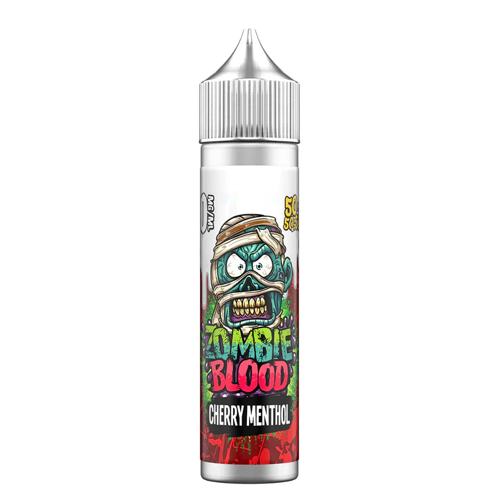 Zombie Blood Shortfill - Cherry Menthol - 50ml Vape Shop Derby