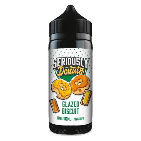 Seriously Shortfill - Glazed Biscuit - 100ml Vape Shop Derby
