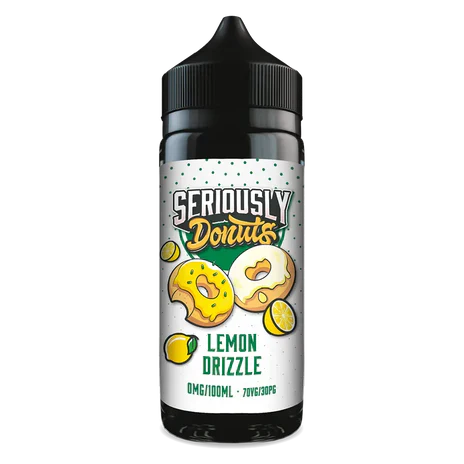 Seriously Shortfill - Lemon Drizzle - 100ml Vape Shop Derby