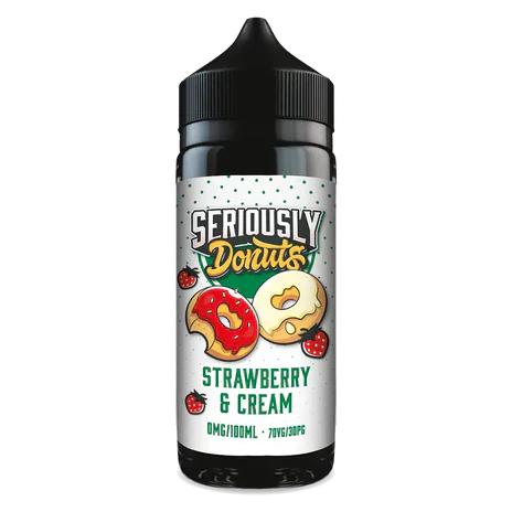 Seriously Shortfill - Strawberry & Cream - 100ml Vape Shop Derby