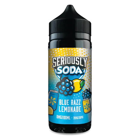 Seriously Shortfill - Blue Razz Lemonade - 100ml Vape Shop Derby